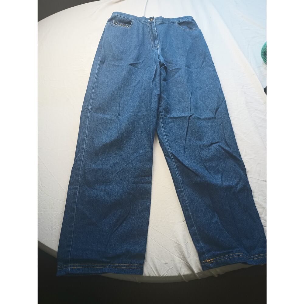 Vtg High Rise Cotton Jeans Sag Habor Sport‎ Small Western 90s